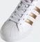 adidas Superstar cloud white/copper metallic/core black (Damen) Vorschaubild