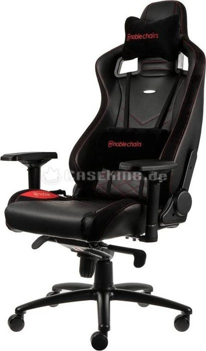 noblechairs Epic Gamingstuhl, schwarz/rot
