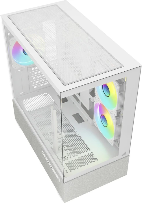Sharkoon MK7 ARGB White, Glasfenster