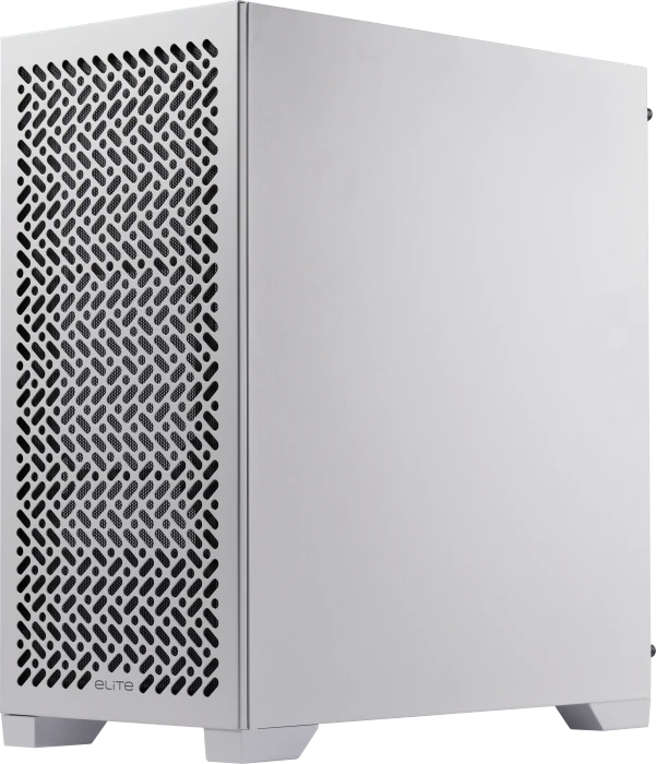 Cooler Master Elite 302 Lite White, weiß, Glasfenster