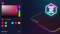 Lorgar Steller 919 Extra-Large RGB Gaming Mousepad, 900x360mm, schwarz Vorschaubild