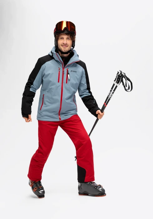 Maier Sports Chopok Skijacke stormy sea/black (Herren)