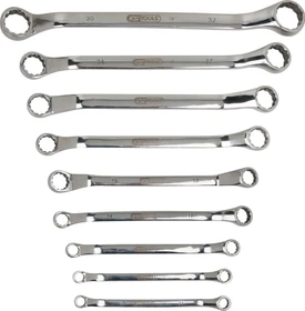 KS Tools Doppelringschlüssel Schraubenschlüsselsatz, 9-tlg.