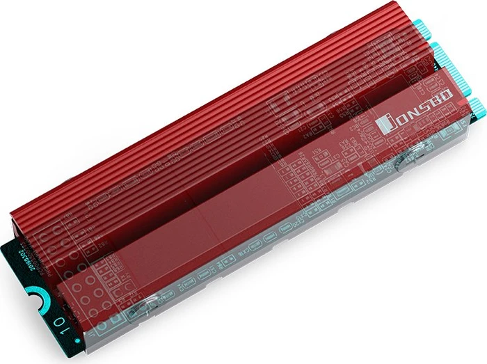 Jonsbo M.2-6 rot