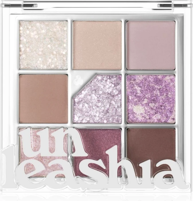 Unleashia Glitterpedia Lidschattenpalette all of lavender, 6.6g