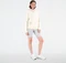 New Balance Essentials Stacked Logo Hoodie team cream (Damen) Vorschaubild