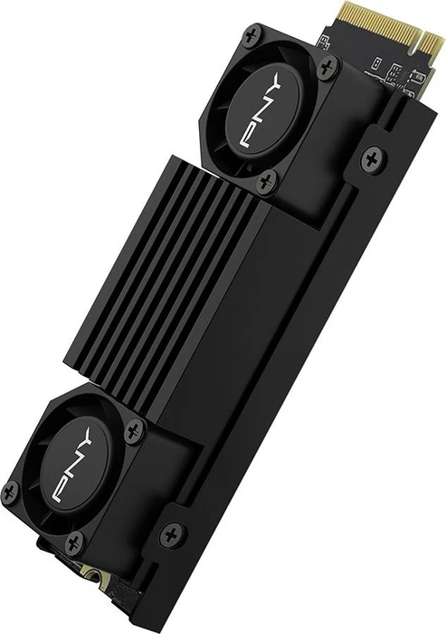 PNY CS3150 Black 1TB, M.2 2280 / M-Key / PCIe 5.0 x4, Kühlkörper