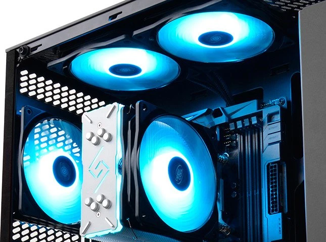 DeepCool RF120, LED-Steuerung, Lüftersteuerung, 120mm, 3er-Pack