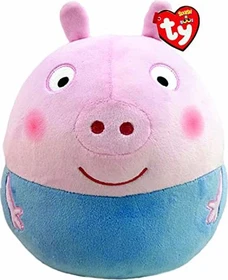 TY Squish a Boo Peppa Wutz George 35cm blau