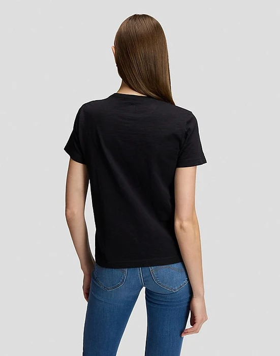 Lee Perfect T-Shirt kurzarm schwarz (Damen)