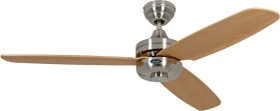 CasaFan Night Flight BN-BU Deckenventilator chrom/buche