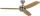 CasaFan Night Flight BN-BU Deckenventilator chrom/buche (9313224)