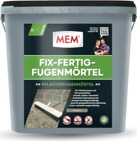 MEM Fix-Fertig-Fugenmörtel Schnellspachtel steingrau, 12.50kg
