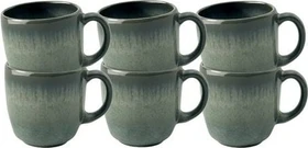 Villeroy & Boch Lave Gris Kaffeetasse, 6 Stück