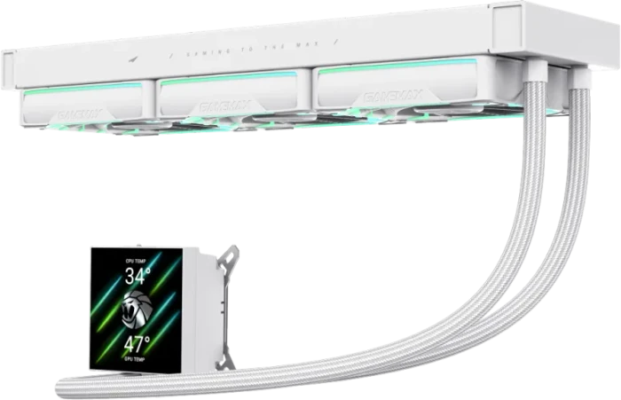 GameMax Hailstorm 360 WH, weiß