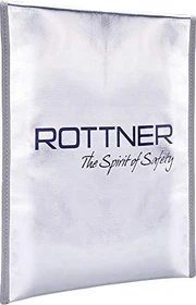 Rottner Dokumententasche feuerfest, A4, silber