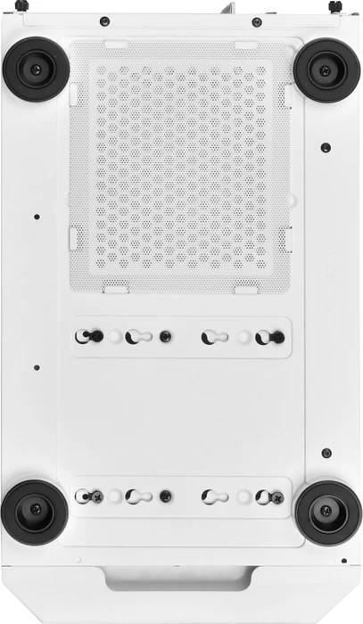 SilverStone Fara H1M, weiß, Glasfenster