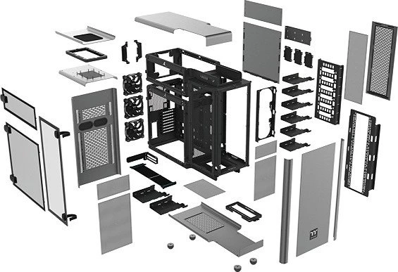 Thermaltake Level 20 Tempered Glass Edition, Glasfenster