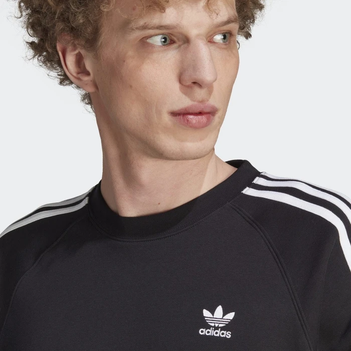adidas Adicolor Classics 3-Streifen Sweatshirt schwarz (Herren)