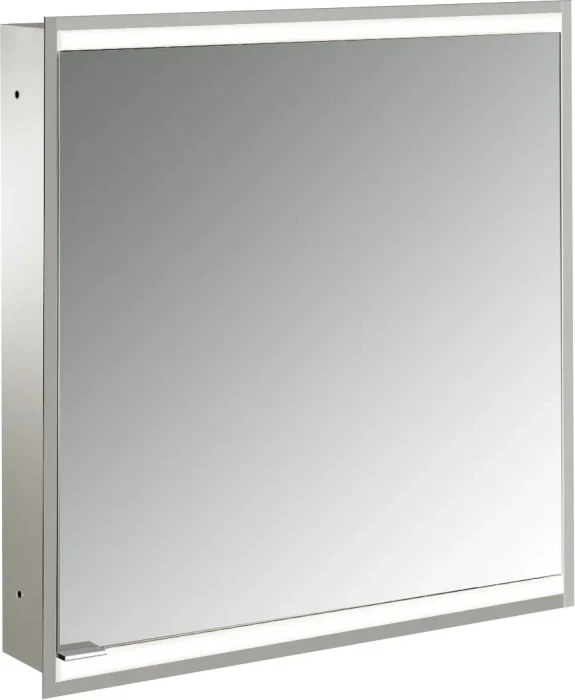 Emco Prime 2 Facelift LED-Lichtspiegelschrank 60cm mit 1 Tür, Unterputzmodell