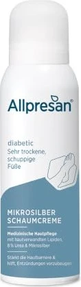 Allpresan diabetic Mikrosilber Repair Schaum-Creme, 125ml