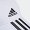 adidas 3-Streifen Cotton Twill Baseball Kappe weiß/schwarz Vorschaubild