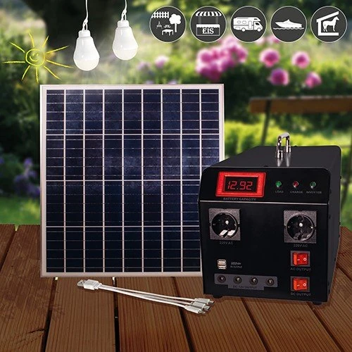 Mauk Solar-Power-Pack Komplett-Set 300W Solargenerator + 1x Solarpanel 100W