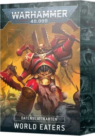 Games Workshop Warhammer 40.000 - Datakarten: World Eaters 2025 (DE)