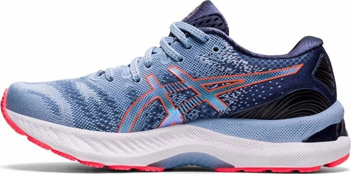 Asics Gel-Nimbus 23 mist/blazing coral (Damen)