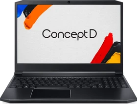 Acer ConceptD 5 CN515-71-71RT, schwarz, Core i7-9750H, 16GB RAM, 1TB SSD, GeForce GTX 1660 Ti, DE (NX.C4VEV.003)