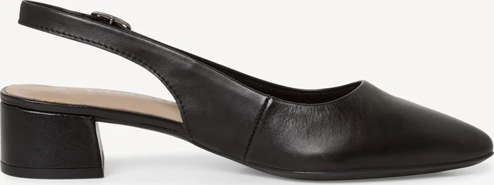Tamaris Leder Slingpumps schwarz (Damen)