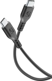 Cellularline USB Cable 5A USB-C/USB-C 1.2m schwarz