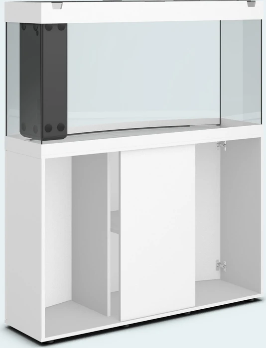 Juwel Vision 260 LED Aquarium-Set mit Unterschrank, weiß/weiß, 260l