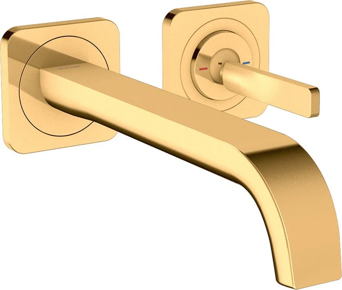 Hansgrohe Axor Citterio E Waschbeckenarmatur Unterputz polished goldoptik