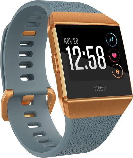 Fitbit Ionic GPS-Uhr slate blue/burnt orange