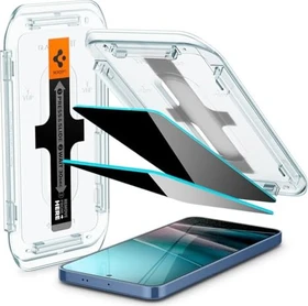 Spigen GLAS.tR EZ Fit Privacy Screen Protector für Samsung Galaxy S25, 2er-Pack