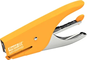 Rapid Supreme S51 Soft Grip Heftzange, gelb