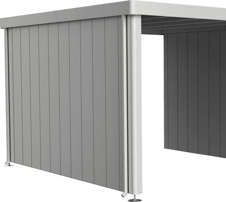 Biohort Seitenwand für Neo 4A-4D Seitendach silber-metallic