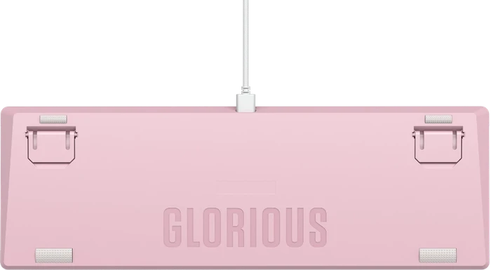 Glorious GMMK 2, Barebone Tastatur, Full Size 96%, rosa, ANSI