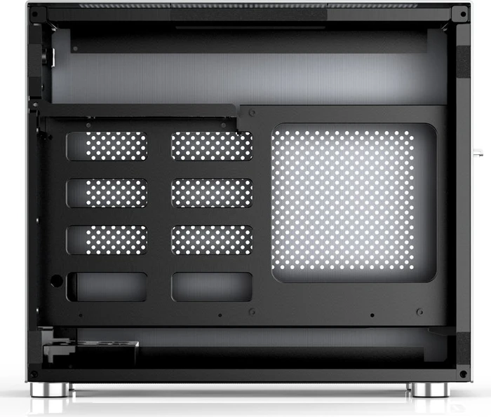 Jonsbo V10, silber, Mini-ITX