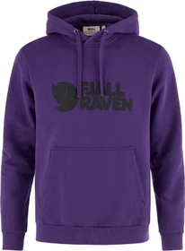 Fjällräven Logo Hoodie dark violet (Herren)
