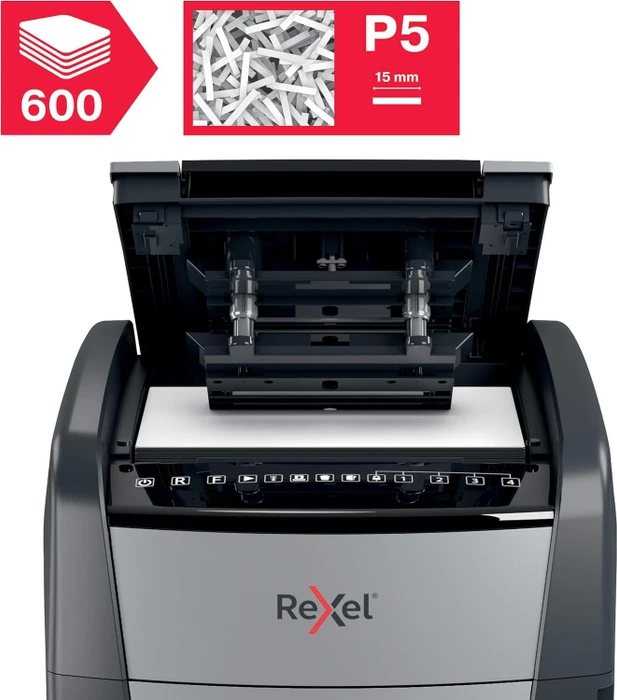 Rexel Optimum AutoFeed+ 600M, 2x15mm