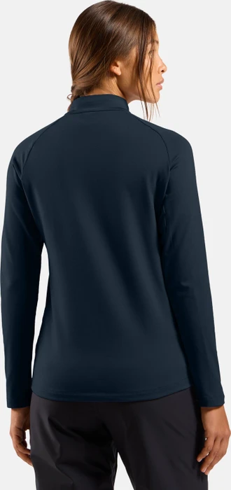Odlo Essentials Light Mid Layer Half-Zip Funktionsshirt langarm dark sapphire (Damen)
