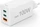 Hama GaN Schnellladegerät, USB-C/USB-A, 2x USB-C + 1x USB-A, 100W, weiß (0020199)