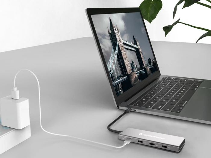 Conceptronic 4 Port USB 3.1 Hub, USB-C 3.1 [Stecker]