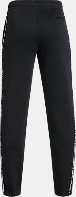 Under Armour Icon Fleece Trainingshose lang schwarz/weiß (Junior)