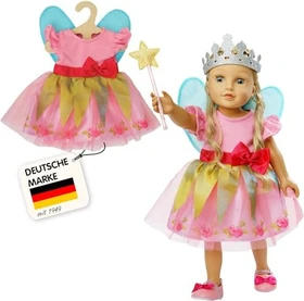 Heless Puppenkleid Prinzessin Lillifee mit pinker Schleife 28-35cm