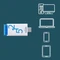 Philips Flash Drive Click Edition 512GB weiß/blau, USB-C, USB 3.2 Gen 1×1 Vorschaubild