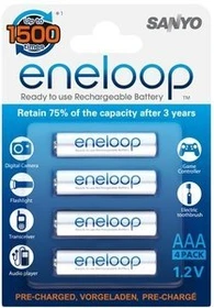 Panasonic eneloop (Gen 1) Micro AAA NiMH 800mAh, 4er-Pack