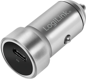 LogiLink USB-Steckdosenadapter 1x USB-C PD 20W weiß